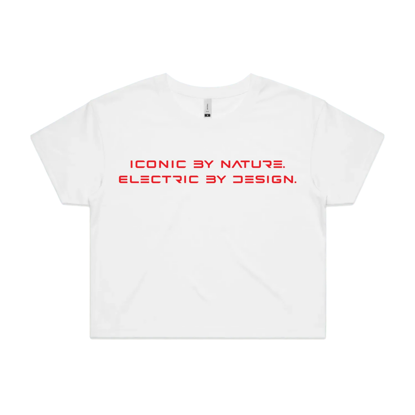 White front flat lay