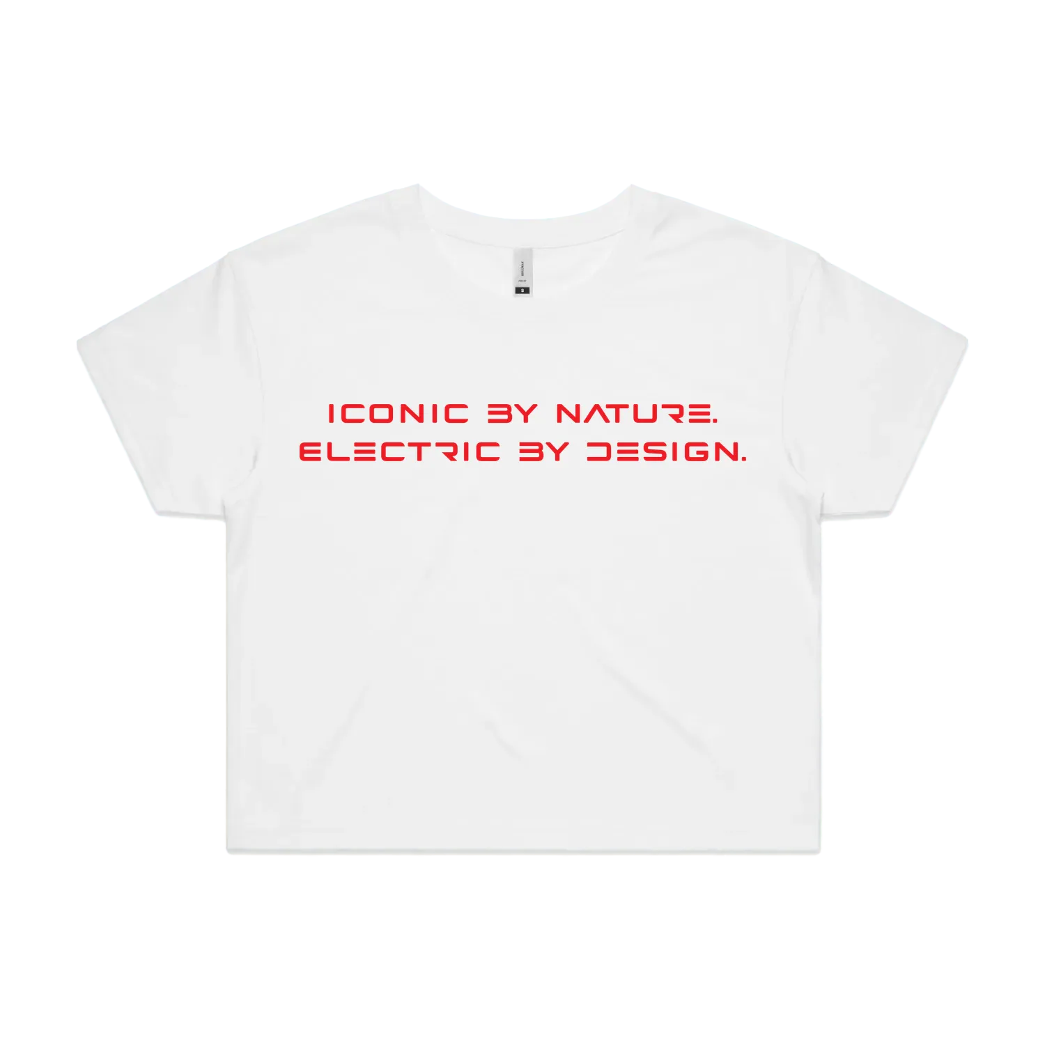 White front flat lay